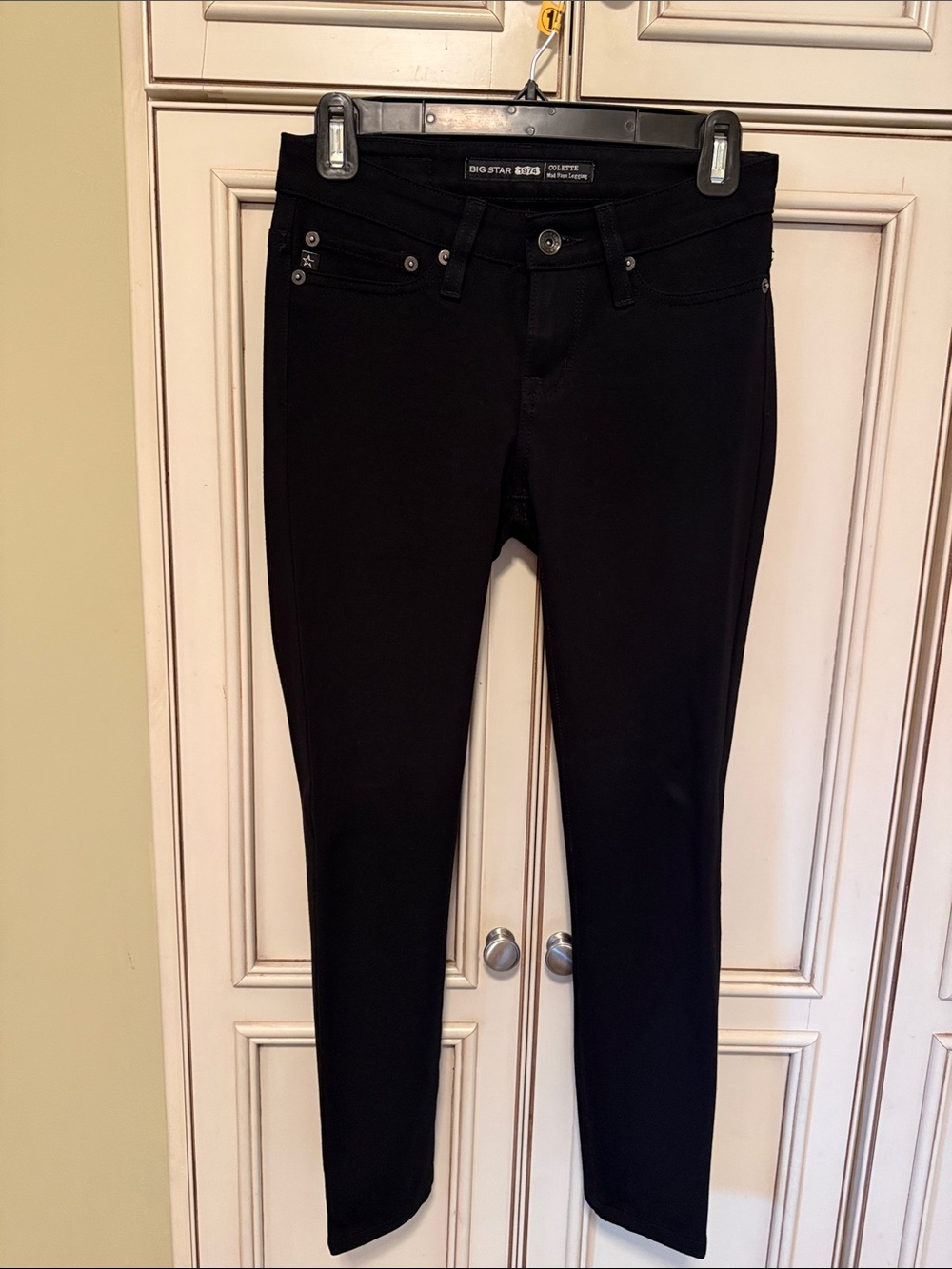 Big Star Black Stretch Skinny Jeans